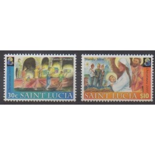 Acheter cette série de timbres de Sainte-Lucie de l'année 2007 (No 1251/1252).