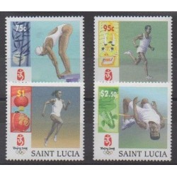 St. Lucia - 2008 - Nb 1253/1256 - Summer Olympics