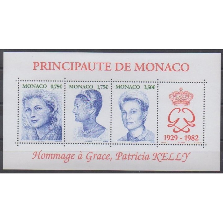 Acheter ce bloc-feuillet de Monaco de l'année 2004 (No BF89).