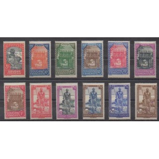 Acheter cette série de timbres du Soudan de l'année 1939 (110/121). - Neuf avec charnière - Neuf avec charnière
