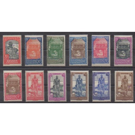 Sudan - 1939 - Nb 110/121 - Mint hinged