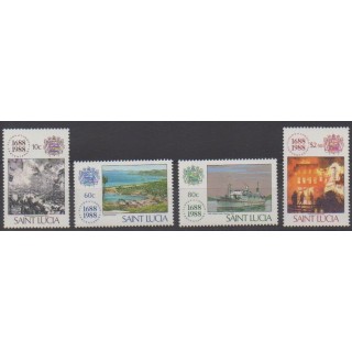 Buy this set of stamps of St. Lucia of the year 1988 (Nb 905/908).