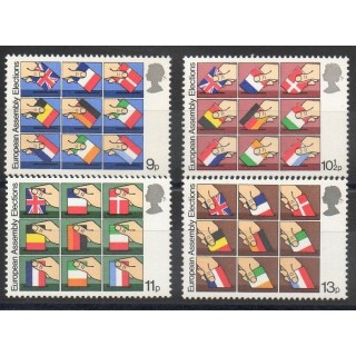 Timbres - Thème Europe - Grande-Bretagne - 1979- No 288/291