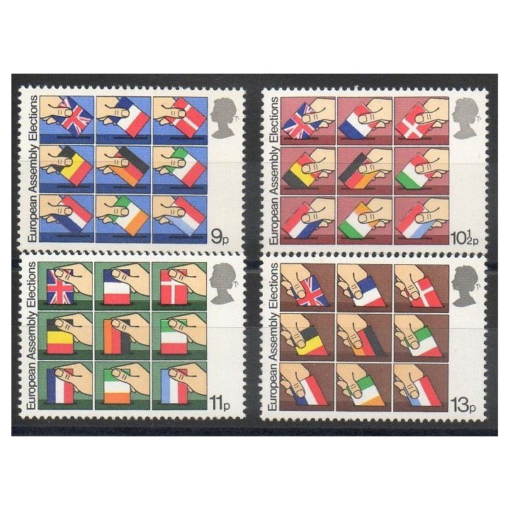 Timbres - Thème Europe - Grande-Bretagne - 1979- No 288/291