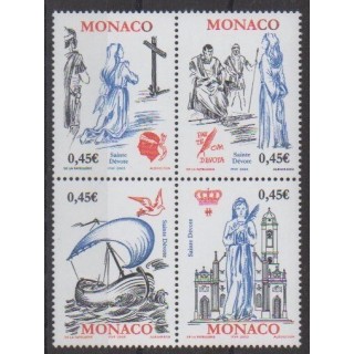 Buy this set of stamps of Monaco of the year 2003 (Nb 2410/2413).