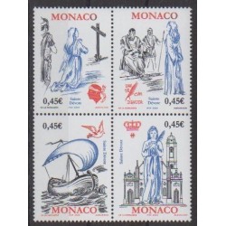 Monaco - 2003 - Nb 2410/2413 - Religion