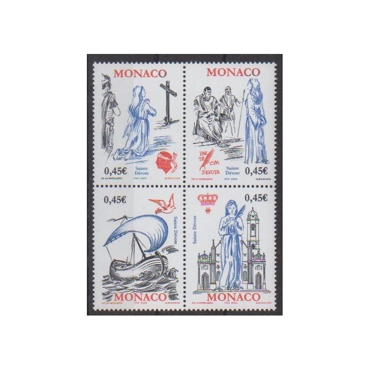 Buy this set of stamps of Monaco of the year 2003 (Nb 2410/2413).