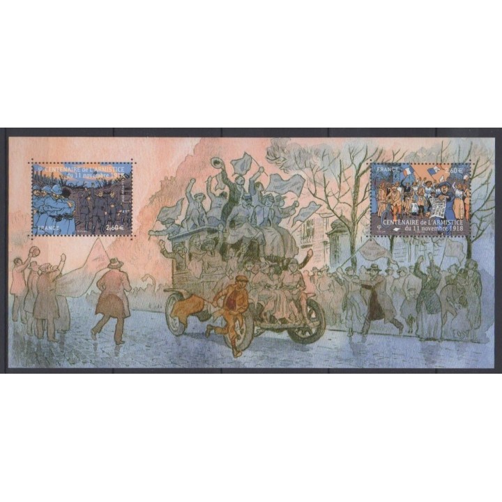 Acheter ce bloc souvenir de France de l'année 2019 (Centenaire de l'armistice).