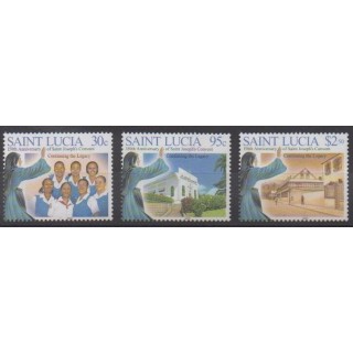 Buy this set of stamps of St. Lucia of the year 2005 (Nb 1212/1214).