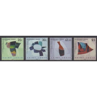 Acheter cette série de timbres de Sainte-Lucie de l'année 2006 (No 1236/1239).