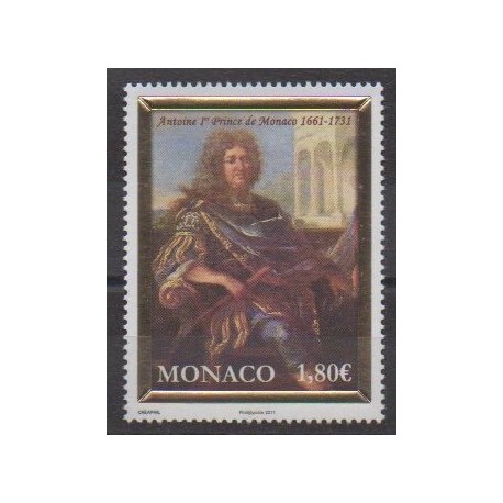 Monaco - 2011 - Nb 2801 - Royalty - Paintings