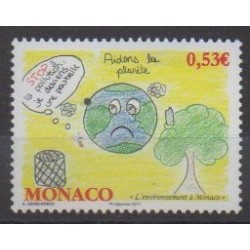 Monaco - 2011 - Nb 2784 - Environment - Children's drawings