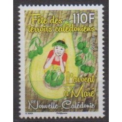 Nouvelle-Calédonie - 2019 - No 1375 - Fruits ou légumes - Folklore