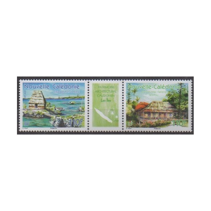 Acheter ce timbre de Nouvelle-Calédonie de l'année 2019 (Les îles).