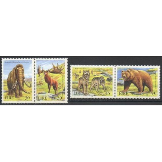 Timbres - Thème animaux divers - Irlande - 1999- No 1188/1191