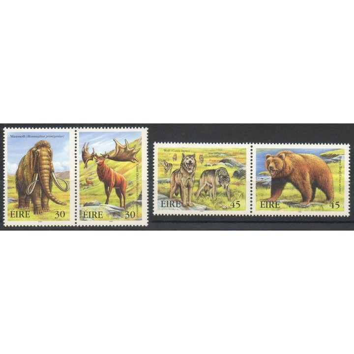 Stamps - Theme various animals - Ireland - 1999- Nb 1188/1191