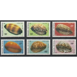 Wallis et Futuna - 1982- No 291/296 - Coquillages