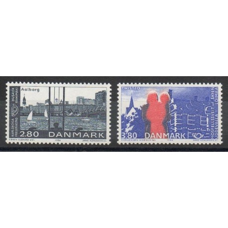 Danemark - 1986- No 872/873 - Sites