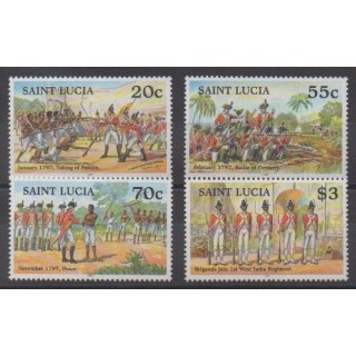 Buy this set of stamps of St. Lucia of the year 1997 (Nb 1061/1064).