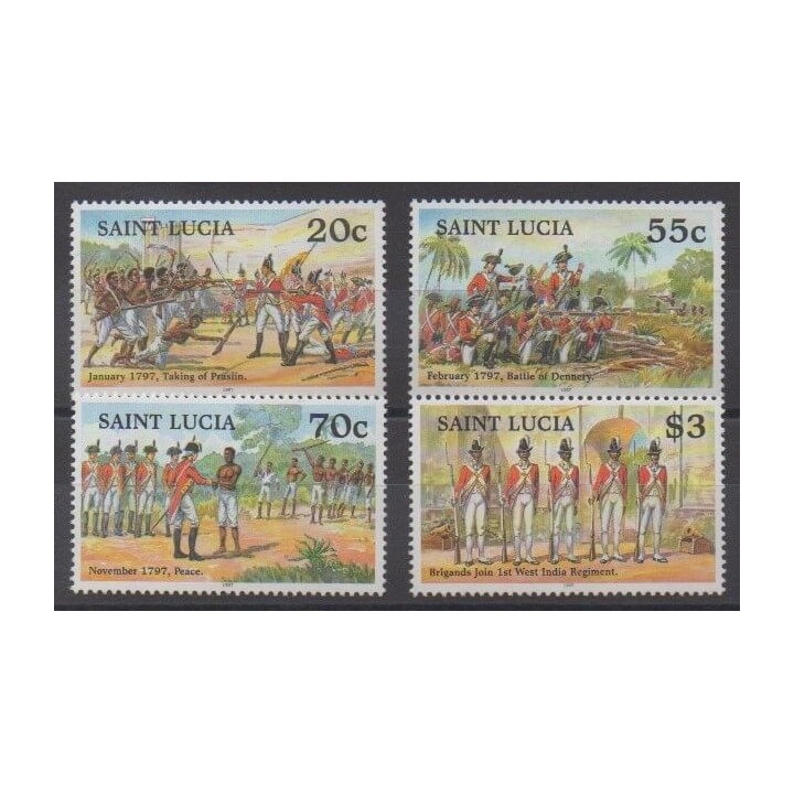 Buy this set of stamps of St. Lucia of the year 1997 (Nb 1061/1064).
