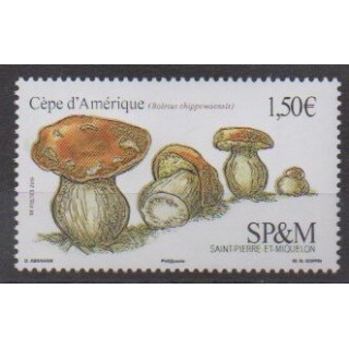 Buy this stamp of Saint-Pierre et Miquelon of the year 2019 (Le cèpe d'Amérique).