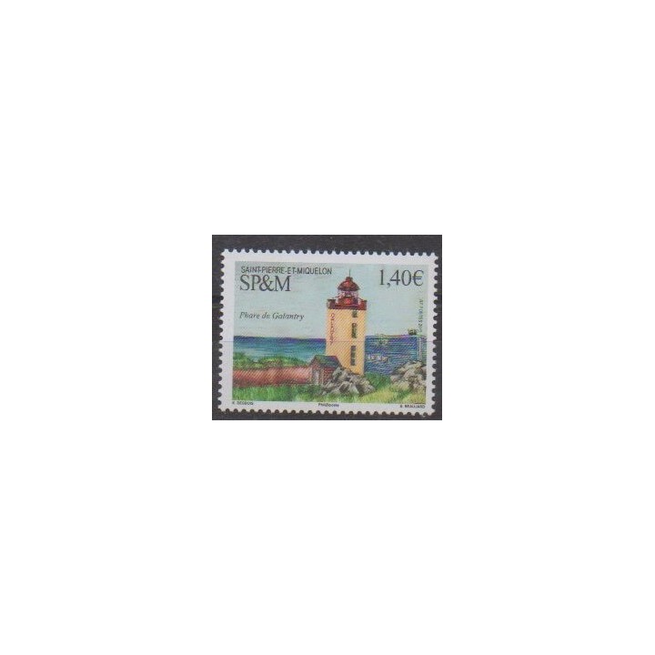 Buy this stamp of Saint-Pierre et Miquelon of the year 2019 (Phare de Galantry).