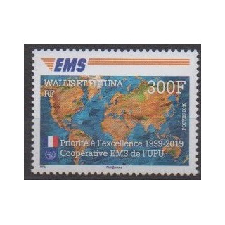 Acheter ce timbre de Wallis et Futuna de l'année 2019 (Coopérative EMS de l'UPU).