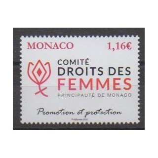 Acheter ce timbre de Monaco de l'année 2020 (Droits des femmes).