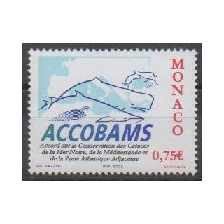 Acheter ce timbre de Monaco de l'année 2002 (No 2342).