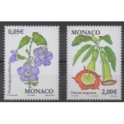 Monaco - 2002 - Nb 2321/2322 - Flowers