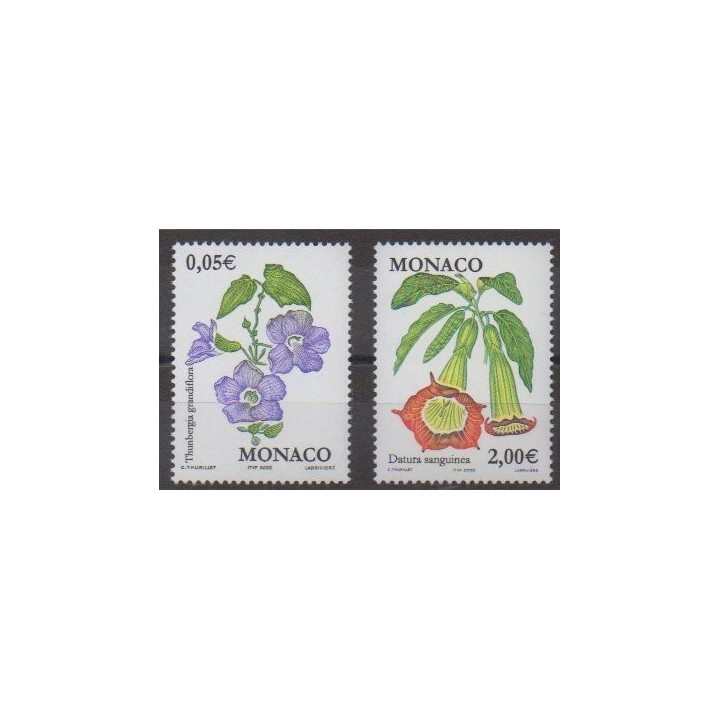 Acheter cette série de timbres de Monaco de l'année 2002 (No 2321/2322).