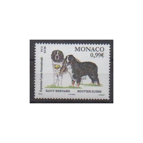 Monaco - 2002 - Nb 2344 - Dogs