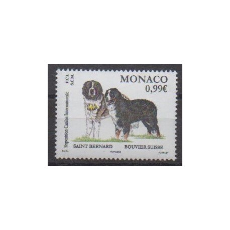 Monaco - 2002 - No 2344 - Chiens