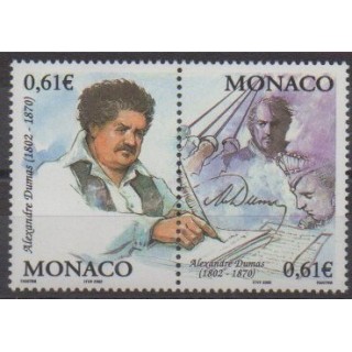 Buy this set of stamps of Monaco of the year 2002 (Nb 2363/2364).