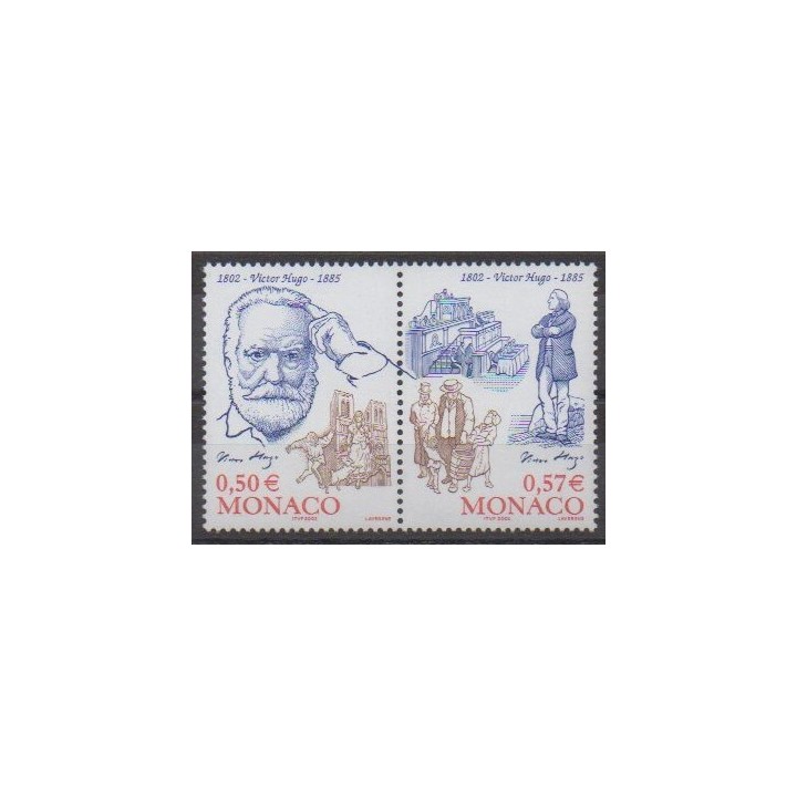 Acheter cette série de timbres de Monaco de l'année 2002 (No 2361/2362).