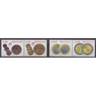 Buy this set of stamps of Monaco of the year 2002 (Nb 2356/2359).
