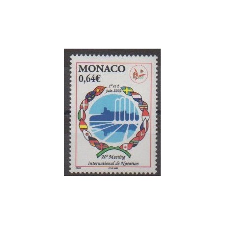 Monaco - 2002 - Nb 2349 - Various sports
