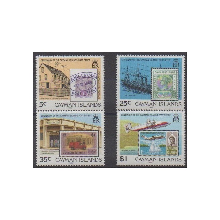 Buy this set of stamps of Cayman Islands of the year 1989 (Nb 634/637).