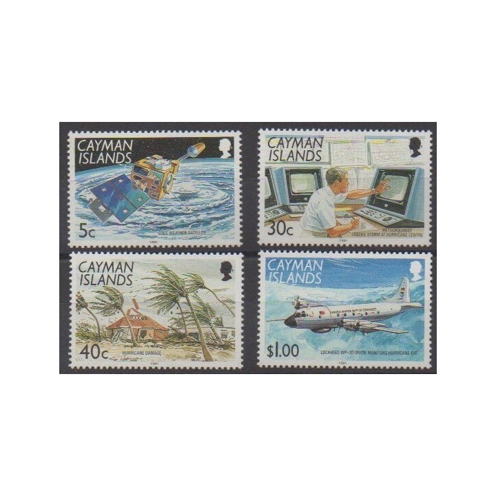 Buy this set of stamps of Cayman Islands of the year 1991 (Nb 670/673).