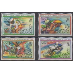 Caïmans (Iles) - 1992 - No 695/698 - Jeux Olympiques d'été