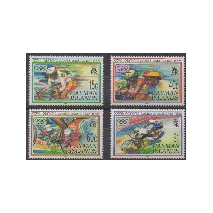 Acheter cette série de timbres des îles Caïmans  de l'année 1992 (No 695/698).