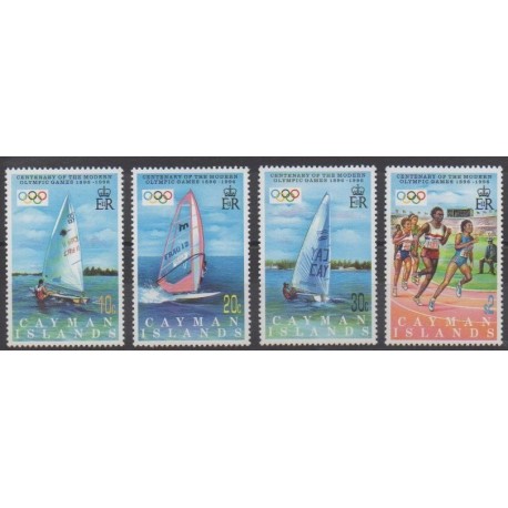 Caïmans (Iles) - 1996 - No 767/770 - Jeux Olympiques d'été