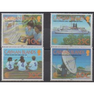 Acheter cette série de timbres des îles Caïmans  de l'année 1997 (No 793/796).