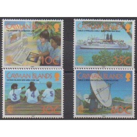 Caïmans (Iles) - 1997 - No 793/796 - Télécommunications
