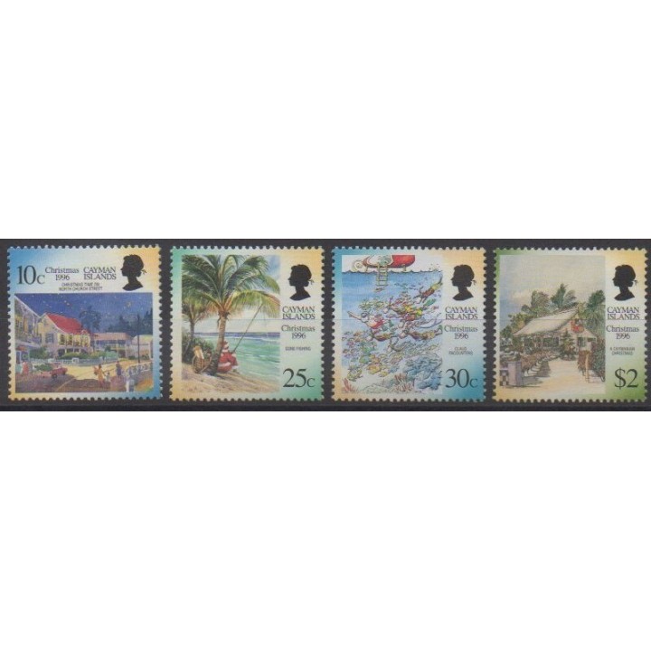 Acheter cette série de timbres des îles Caïmans  de l'année 1996 (No 783/786).