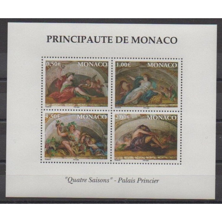 Acheter ce bloc-feuillet de Monaco de l'année 2002 (No BF87).