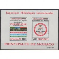 Monaco - Blocs et feuillets - 2002 - No BF88 - Philatélie