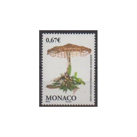 Monaco - 2002 - No 2378 - Fleurs