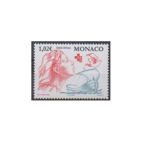 Monaco - 2002 - Nb 2354 - Health - Religion
