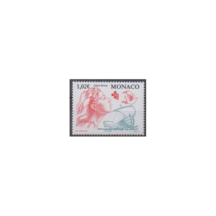 Buy this stamp of Monaco of the year 2002 (Nb 2354).